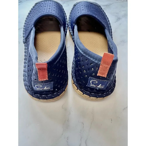 Sea Star Shoe Women Size 6 Espadrilles Cap Toe Mesh Casual Slip On Resort Cruise - Picture 4 of 10